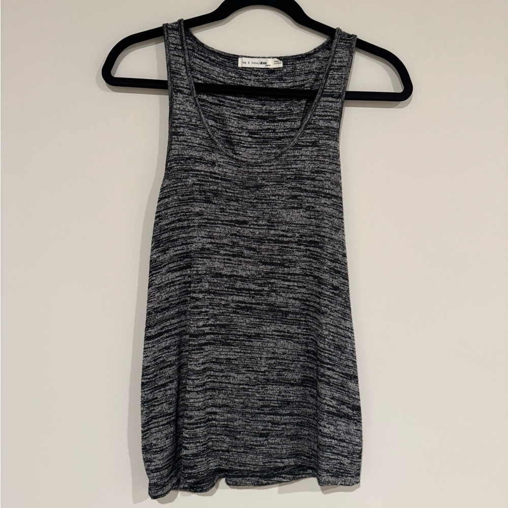 Rag & Bone Charcoal Tank Top